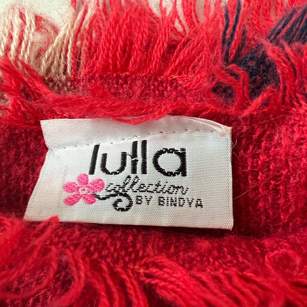 Lula Collection Red Scarf - Picture 2 of 2
